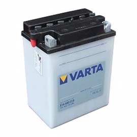 Varta 514 400 003  MC batteri 12 volt 14Ah (+pol til høyre)